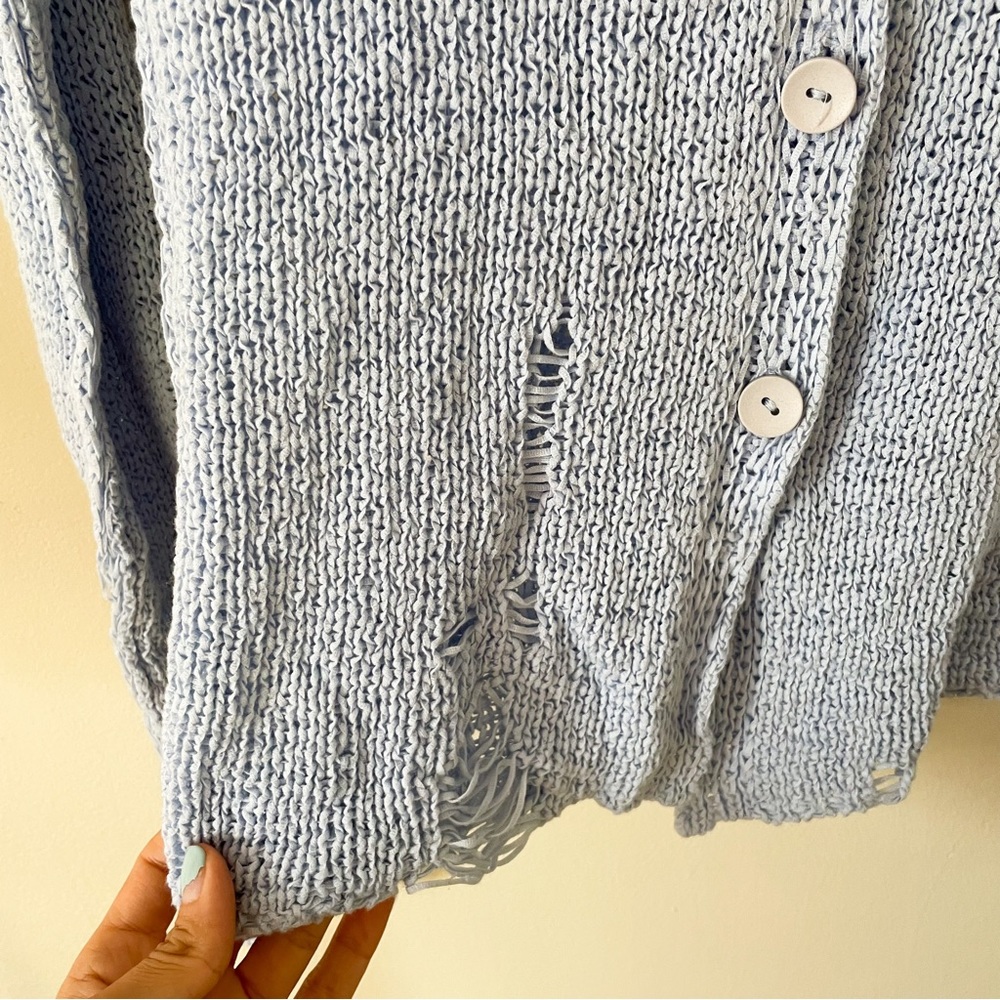 Source Unknown/Table Open Knit Cardigan S - image 4
